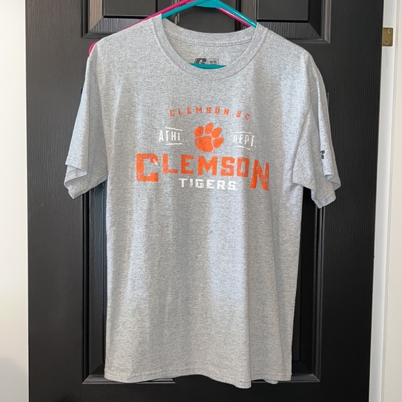 CLEMSON tshirt by Russell. Size M. Like new. - Picture 3 of 5